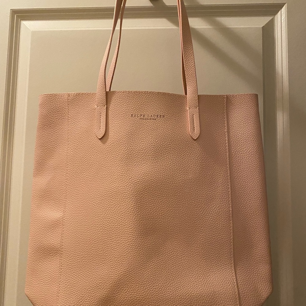 Ralph Lauren Baby Pink Tote NEW